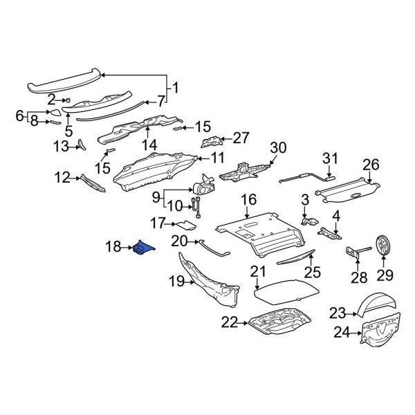 Trunk Trim Panel