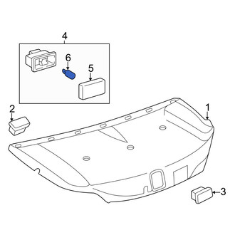 Lexus OE - Rear Trunk Light Bulb