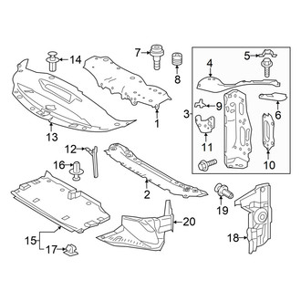 Lexus OE - Radiator Support