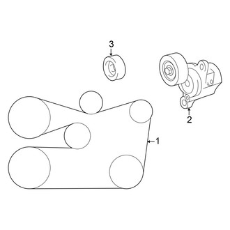 Lexus OE - Cooling - Belts & Pulleys (F Sport / F Sport Design)