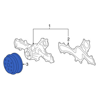 Lexus OE - Engine Water Pump Pulley
