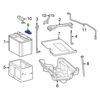 Lexus OE - Battery Cable Terminal End