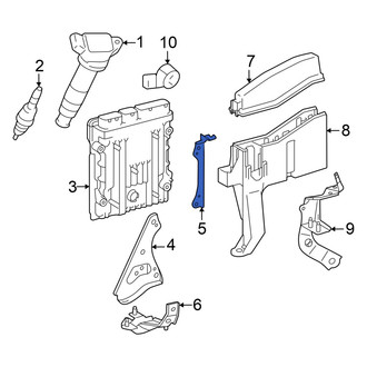 Lexus OE - Rear Engine Control Module (ECM) Bracket