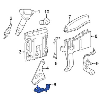 Lexus OE - Lower Engine Control Module (ECM) Bracket