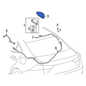 Lexus OE - Radio Antenna Cover