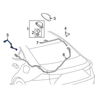 Lexus OE - Front Antenna Cable
