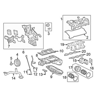 Lexus OE - Engine Parts (RWD)