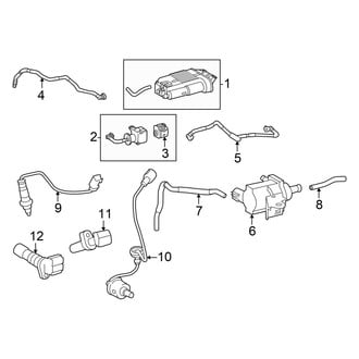 Lexus OE - Emission System - Emission Components