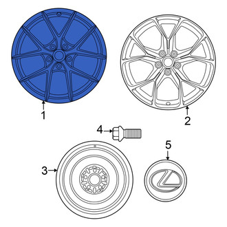 Lexus OE - Wheel