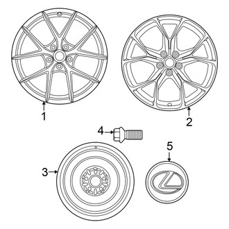 Lexus OE - Wheels