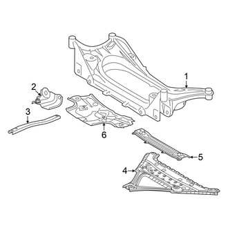 Lexus OE - Front Suspension - Suspension Mounting (RWD)