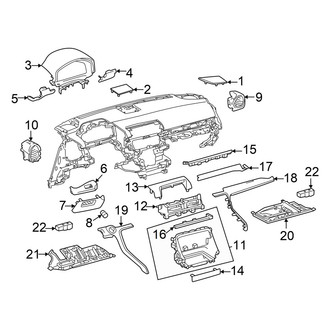 Lexus OE - Instrument Panel Components