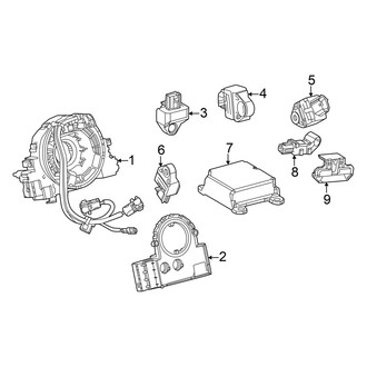 Lexus OE - Restraint Systems - Air Bag Components (Modules & Sensors)