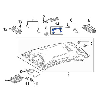 Lexus OE - Front Interior Grab Bar
