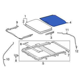 Lexus OE - Sunroof Cover