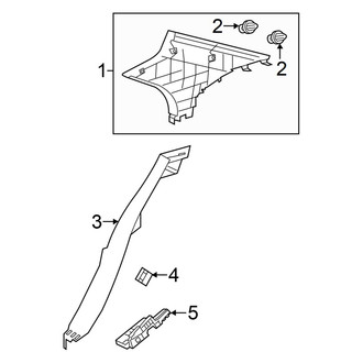 Lexus OE - Quarter Panel - Interior Trim