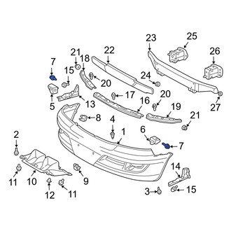 Lexus OE - Running Board Screw