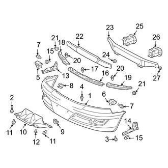 Lexus OE - Front Bumper - Bumper & Components