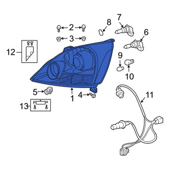 Lexus OE - Front Left Headlight