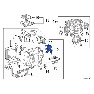 Lexus OE - HVAC Blend Door Actuator