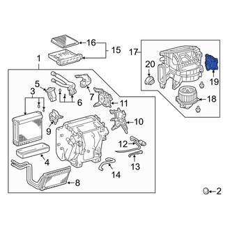 Lexus OE - HVAC Blend Door