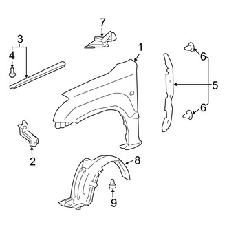Lexus OE - Fender & Components