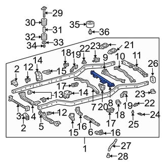 Lexus OE - Front Frame Crossmember