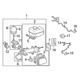 Lexus OE - Electrical - ABS Components