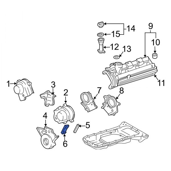 Engine Timing Cover Spacer