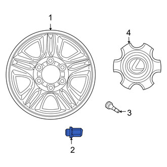 Lexus OE - Wheel Lug Nut