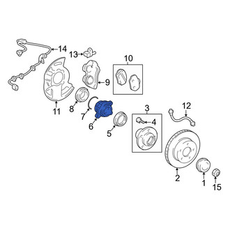 Lexus OE - Front Wheel Bearing
