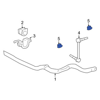 Lexus OE - Front Suspension Stabilizer Bar Link Nut