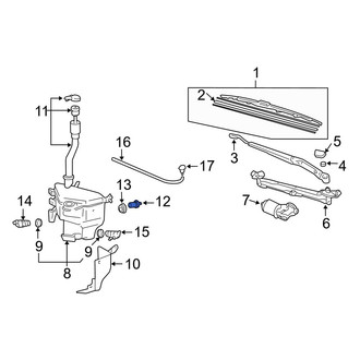 Lexus OE - Washer Fluid Level Sensor