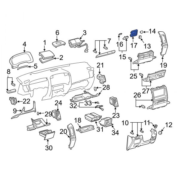 Instrument Panel Trim Panel