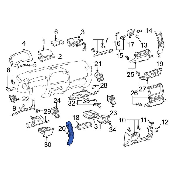 Instrument Panel Trim Panel