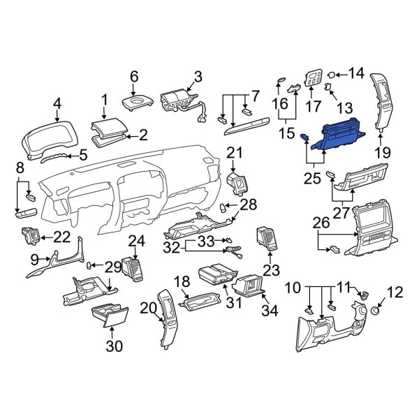 Instrument Panel Trim Panel