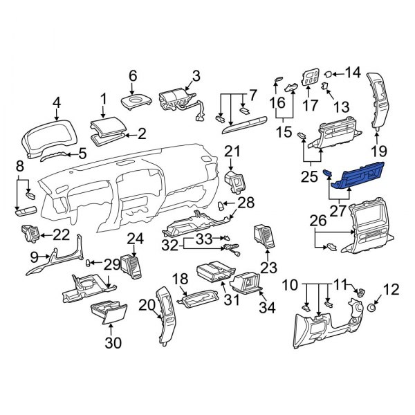 Instrument Panel Trim Panel