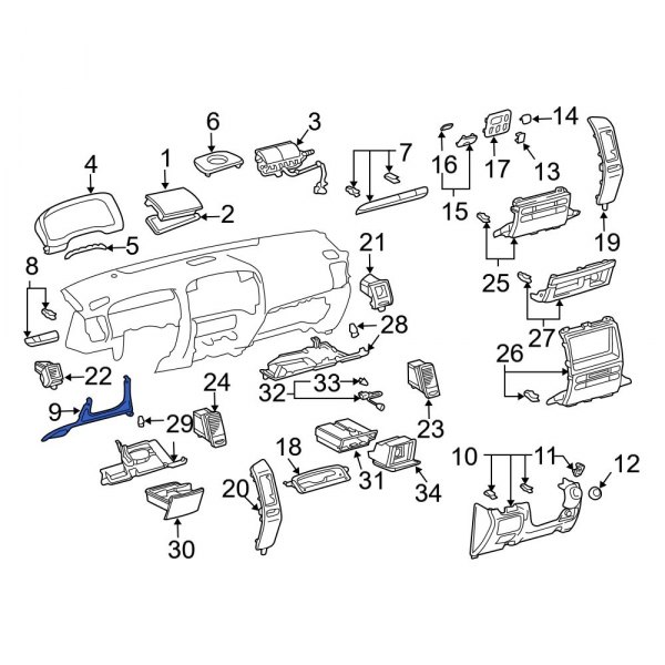 Steering Column Cover