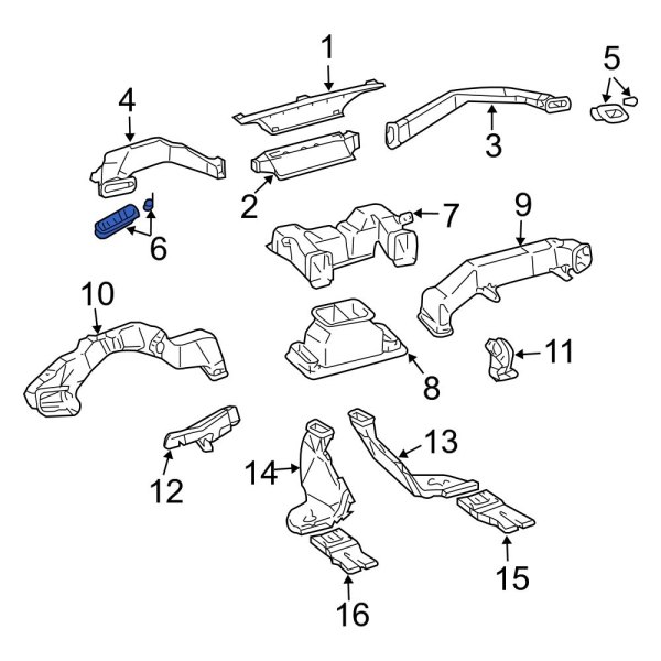 Dashboard Air Vent