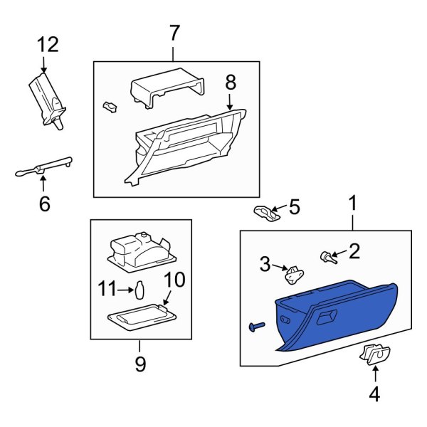 Glove Box Door