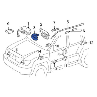 Lexus OE - Air Bag Clockspring