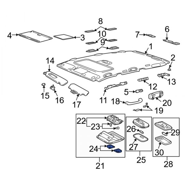 Map Light Lens