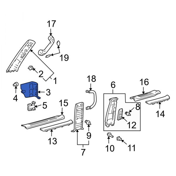 Kick Panel Trim