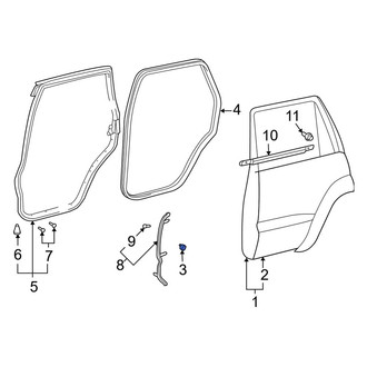 Lexus OE - Center Door Stop