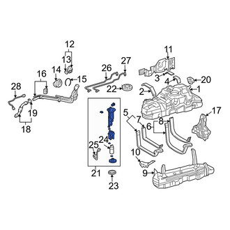 Lexus OE - Fuel Pump and Sender Assembly