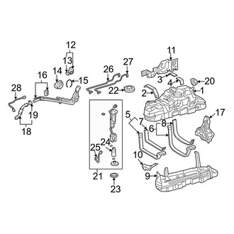 Lexus OE - Fuel System Components