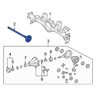 Lexus OE - Rear Drive Axle Shaft