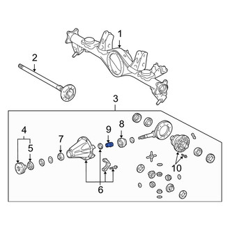 Lexus OE - Differential Crush Sleeve