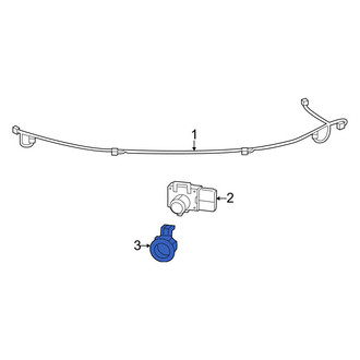 Lexus OE - Front Parking Aid Sensor Housing
