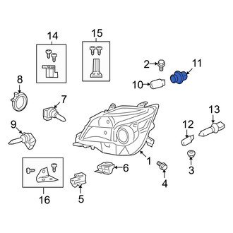Lexus OE - Front Turn Signal Light Socket